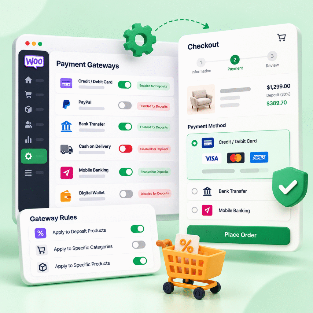 Payment Gateway Checkout Dashboard